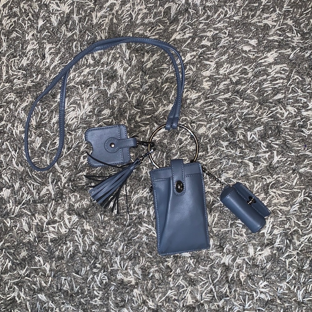 Unbranded Blue Multi Crossbody Purse